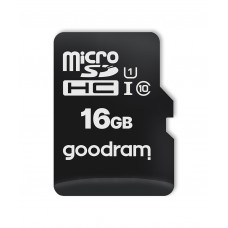Карта пам`яті MicroSDHC 16GB UHS-I Class 10 GOODRAM (M1A0-0160R12)
