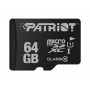 Карта пам`яті MicroSDXC 64GB UHS-I Class 10 Patriot LX (PSF64GMDC10) (28670-03)