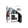 Карта пам`яті MicroSDXC 256GB UHS-I/U3 Class 10 Kingston Canvas Select Plus R100/W85MB/s + SD-адаптер (SDCS2/256GB) (22710-03)