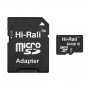 Карта пам`ятi MicroSDXC 64GB UHS-I/U3 Class 10 Hi-Rali + SD-adapter (HI-64GBSDU3CL10-01) (23781-03)