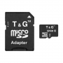 Карта пам`ятi MicroSDHC 32GB UHS-I Class 10 T&G + SD-adapter (TG-32GBSD10U1-01) (23811-03)