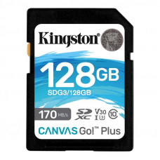 Карта пам`ятi SDXC 128GB UHS-I/U3 Class 10 Kingston Canvas Go! Plus R170/W90MB/s (SDG3/128GB)