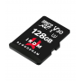 Карта пам`яті MicroSDXC 128GB UHS-I/U3 Class 10 GOODRAM IRDM + SD-адаптер R100/W70MB/s (IR-M3AA-1280R12) (26572-03)