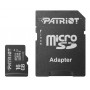 Карта пам`ятi MicroSDHC 16GB UHS-I Class 10 Patriot LX + SD-adapter (PSF16GMCSDHC10) (21322-03)