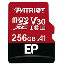Карта пам`ятi MicroSDXC 256GB UHS-I/U3 Class 10 Patriot EP A1 R90/W80MB/s + SD-adapter (PEF256GEP31MCX)