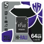 Карта пам`ятi MicroSDXC 64GB Class 10 Hi-Rali + SD-adapter (HI-64GBSDCL10-01) (24043-03)