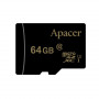 Карта пам`ятi MicroSDXC 64GB UHS-I Class 10 Apacer + SD adapter (AP64GMCSX10U1-R) (22043-03)