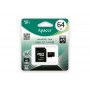 Карта пам`ятi MicroSDXC 64GB UHS-I Class 10 Apacer + SD adapter (AP64GMCSX10U1-R) (22043-03)