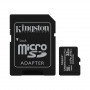 Карта пам`яті MicroSDHC 2x32GB UHS-I Class 10 Kingston Canvas Select Plus R100MB/s + SD-адаптер (SDCS2/32GB-2P1A) (22704-03)