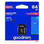 Карта пам`ятi MicroSDXC 64GB UHS-I Class 10 GOODRAM + SD-adapter (M1AA-0640R12) (22015-03)