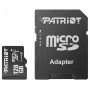 Карта пам`ятi MicroSDXC 128GB UHS-I Class 10 Patriot LX + SD-adapter (PSF128GMCSDXC10)