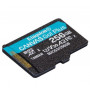 Карта пам`яті MicroSDXC 256GB UHS-I/U3 Class 10 Kingston Canvas Go! Plus R170/W90MB/s (SDCG3/256GBSP)
