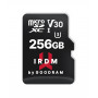 Карта пам`яті MicroSDXC 256GB UHS-I/U3 Class 10 GOODRAM IRDM + SD-адаптер R100/W70MB/s (IR-M3AA-2560R12) (24836-03)