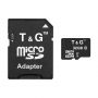 Карта пам`ятi MicroSDHC 32GB UHS-I U3 Class 10 T&G + SD-adapter (TG-32GBSD10U3-01) (23407-03)