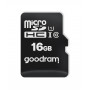 Карта пам`ятi MicroSDHC 16GB UHS-I Class 10 GOODRAM + SD-adapter + OTG Card reader (M1A4-0160R12) (22397-03)