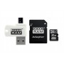 Карта пам`ятi MicroSDHC 32GB UHS-I Class 10 GOODRAM + SD-adapter + OTG Card reader (M1A4-0320R12) (22097-03)