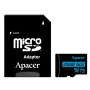 Карта пам`ятi MicroSDXC 128GB UHS-I/U3 Class 10 Apacer + SD adapter (AP128GMCSX10U7-R) (22817-03)