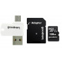 Карта пам`ятi MicroSDXC 128GB UHS-I Class 10 GOODRAM + SD-adapter + OTG Card reader (M1A4-1280R12) (22398-03)