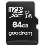 Карта пам`ятi MicroSDXC 64GB UHS-I Class 10 GOODRAM + SD-adapter + OTG Card reader (M1A4-0640R12) (22098-03)