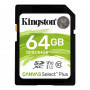 Карта пам`яті SDXC 64GB UHS-I Class 10 Kingston Canvas Select Plus R100MB/s (SDS2/64GB) (22698-03)