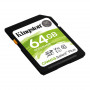 Карта пам`яті SDXC 64GB UHS-I Class 10 Kingston Canvas Select Plus R100MB/s (SDS2/64GB) (22698-03)