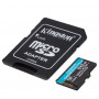 Карта пам`яти MicroSDXC 512GB UHS-I/U3 Class 10 Kingston Canvas Go! Plus R170/W90MB/s + SD-адаптер (SDCG3/512GB) (23288-03)