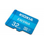 Карта пам`ятi MicroSDHC 32GB UHS-I Class 10 Kioxia Exceria R100MB/s (LMEX1L032GG2) + SD-адаптер (24828-03)