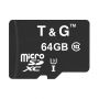 Карта пам`ятi MicroSDXC 64GB UHS-I/U3 Class 10 T&G (TG-64GBSDU3CL10-00) (23409-03)