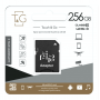 Карта пам`ятi MicroSDXC 256GB UHS-I U3 Class 10 T&G + SD-adapter (TG-256GBSD10U3-01) (25269-03)