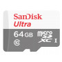 Карта пам`яті MicroSDXC 64GB UHS-I Class 10 SanDisk Ultra R100/W10MB/s + SD-адаптер (SDSQUNR-064G-GN3MA)