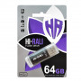 Флеш-накопичувач USB 64GB Hi-Rali Rocket Series Black (HI-64GBVCBK) (23340-03)