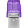 Флеш-накопичувач USB3.2 128GB Type-C Kingston DataTraveler microDuo 3C (DTDUO3CG3/128GB) (27890-03)