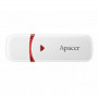 Флеш-накопичувач USB 64GB Apacer AH333 White (AP64GAH333W-1) (20760-03)