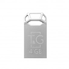 Флеш-накопичувач USB 4GB T&G 110 Metal Series Silver (TG110-4G)