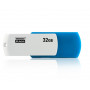 Флеш-накопичувач USB 32GB GOODRAM UCO2 (Colour Mix) Blue/White (UCO2-0320MXR11) (20881-03)