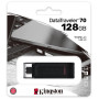 Флеш-накопичувач USB3.2 128GB Type-C Kingston DataTraveler 70 Black (DT70/128GB) (23501-03)