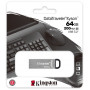 Флеш-накопичувач USB3.2 64GB Kingston DataTraveler Kyson Silver/Black (DTKN/64GB)