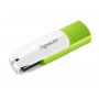 Флеш-накопичувач USB 16GB Apacer AH335 White/Green (AP16GAH335G-1) (22061-03)