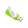 Флеш-накопичувач USB 16GB Apacer AH335 White/Green (AP16GAH335G-1) (22061-03)