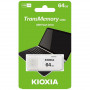 Флеш-накопичувач USB 64GB Kioxia TransMemory U202 White (LU202W064GG4) (24831-03)