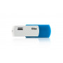 Флеш-накопичувач USB 64GB GOODRAM UCO2 (Colour Mix) Blue/White (UCO2-0640MXR11) (20882-03)