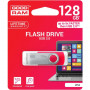 Флеш-накопичувач USB3.0 128GB GOODRAM UTS3 (Twister) Red (UTS3-1280R0R11) (20912-03)