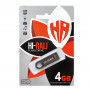 Флеш-накопичувач USB 4GB Hi-Rali Shuttle Series Black (HI-4GBSHBK) (23363-03)
