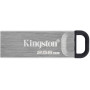 Флеш-накопичувач USB3.2 256GB Kingston DataTraveler Kyson Silver/Black (DTKN/256GB) (24023-03)