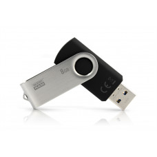 Флеш-накопичувач USB3.0 8GB GOODRAM UTS3 (Twister) Black (UTS3-0080K0R11)