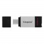 Флеш-накопичувач USB3.2 256GB Type-C Kingston DataTraveler 80 Grey/Black (DT80/256GB)