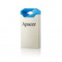 Флеш-накопичувач USB 64GB Apacer AH111 Silver/Blue (AP64GAH111U-1) (24384-03)