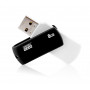 Флеш-накопичувач USB 8GB GOODRAM UCO2 (Colour Mix) Black/White (UCO2-0080KWR11) (20884-03)