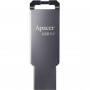 Флеш-накопичувач USB3.1 64GB Apacer AH360 Metal Black (AP64GAH360A-1) (22296-03)