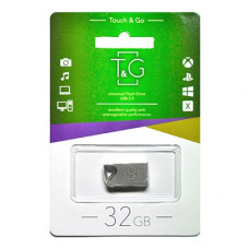 Флеш-накопичувач USB 32GB T&G 109 Metal Series Silver (TG109-32G)